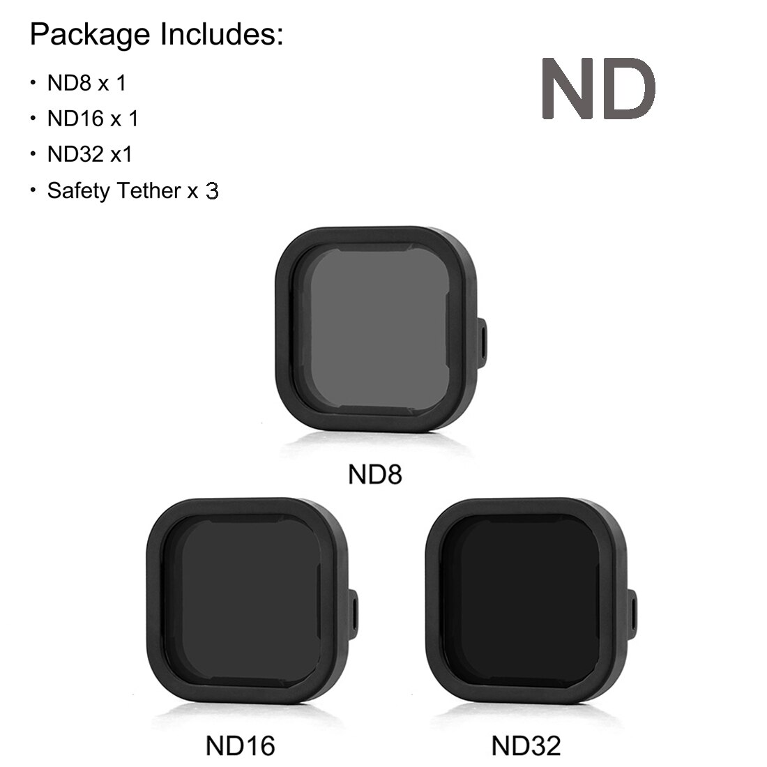 Soonsun cpl nd8 nd16 nd32 nd filter kit for gopro hero 11 10 9 black nd cpl lens filter for go pro 9 10 11 lens accessories