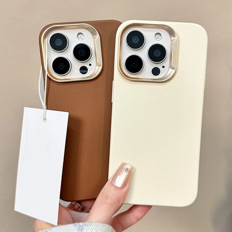 HOCE%20Leather%20Texture%20Phone%20Cases%20For%20iPhone%2016%2015%2014%2013%2012%20Pro%20Max%2016%20Plus%20Case%20Solid%20Color%20Shockproof%20Soft%20Silicone%20Matte%20Cover%20-%20Image%206