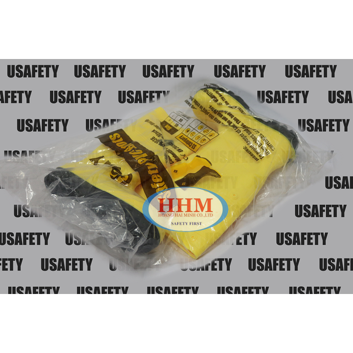 Ủng cao su bảo hộ Usafety màu vàng