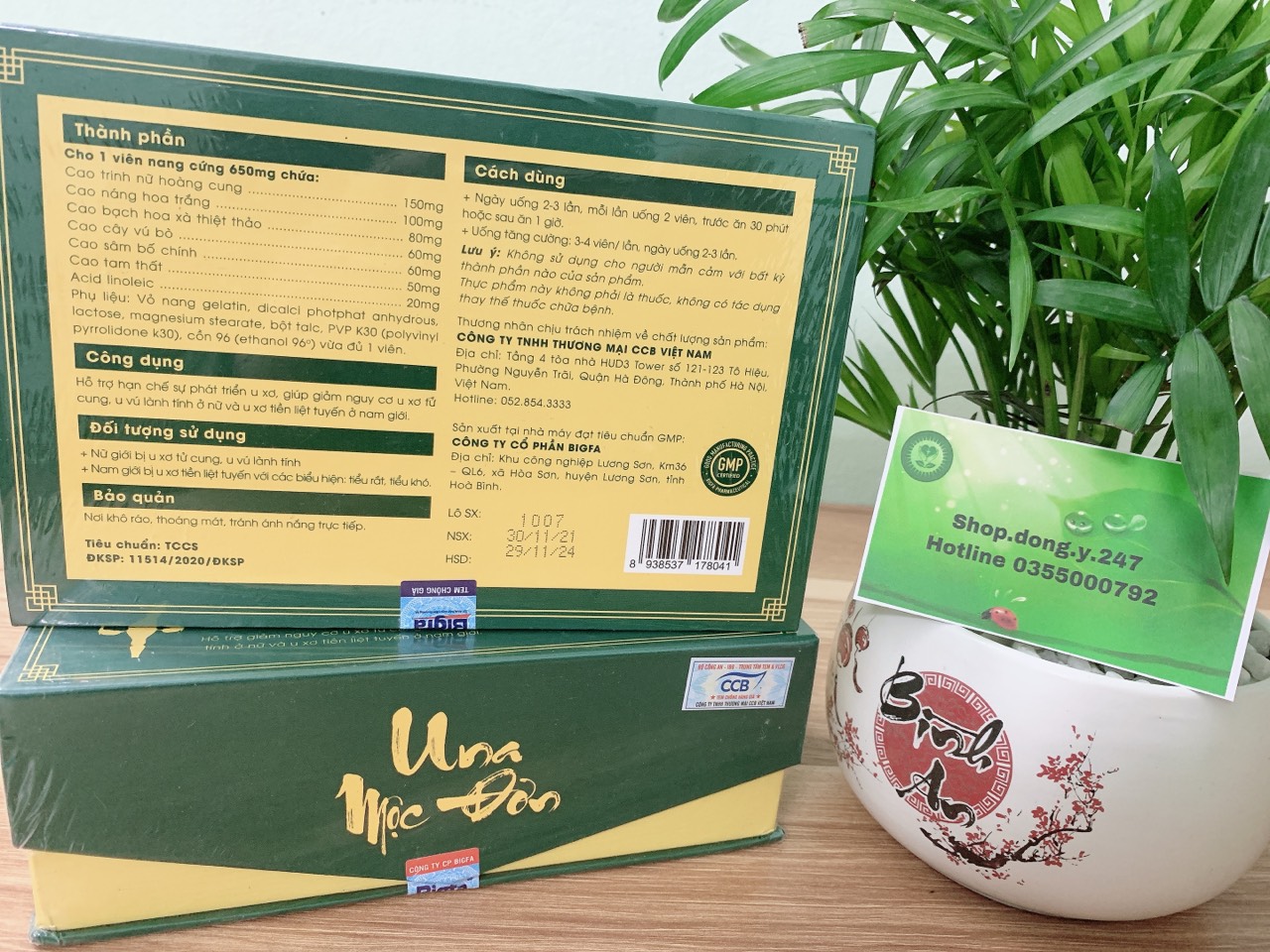 ✅ Una Mộc Đơn 👍[Freeship] ❤️ - Dứt Điểm U Xơ U Nang