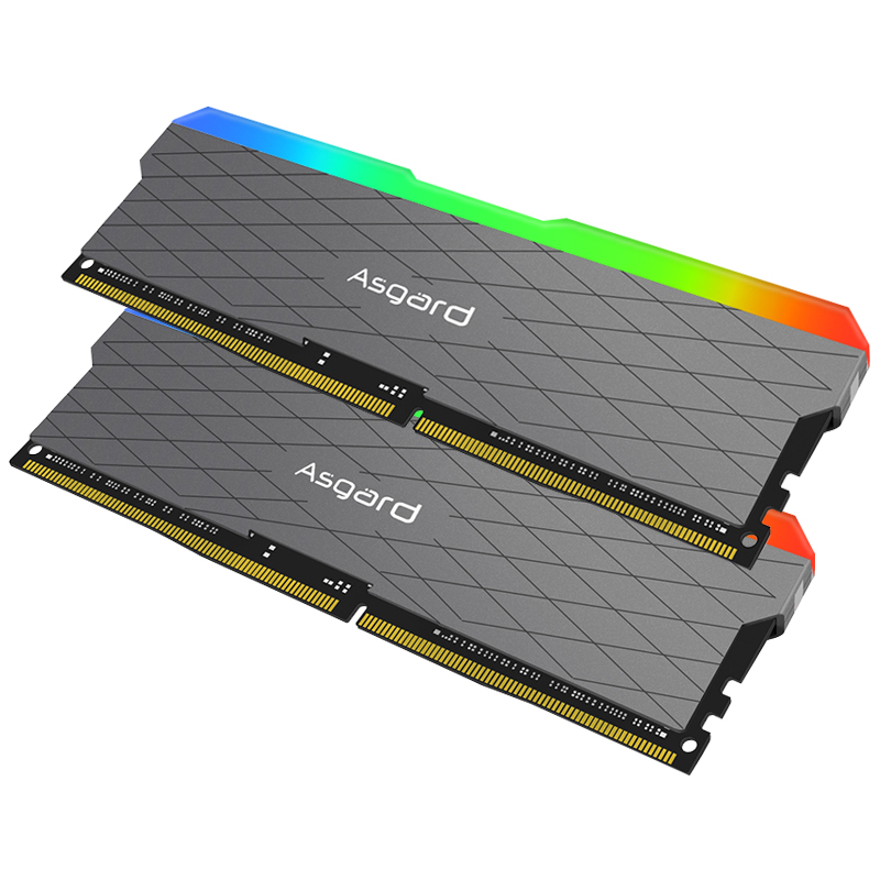 ACBER Asgard W2 Series RGB RAM DDR4 8GBx2 16GBx2 3200MHz PC4-25600  Dual Channel Stunning Desktop Memory RAM DSGSB