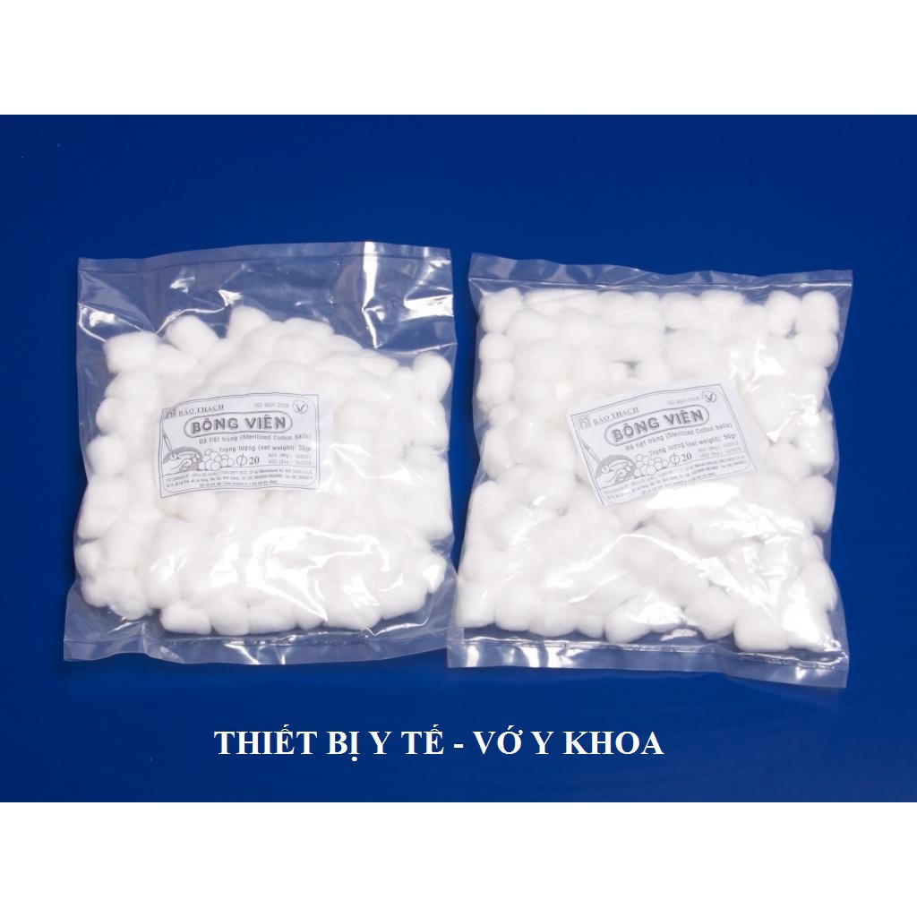 Bông gòn viên Bảo Thạch gói 100g