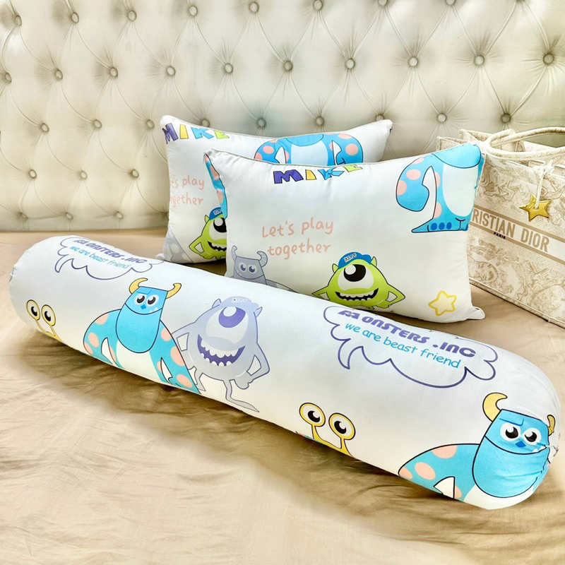 Vỏ Gối Đầu Cotton Đũi 45x65cm