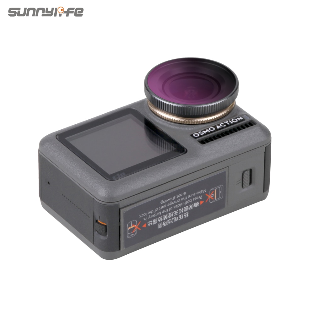 Diving Filter CPL Polar Filter For DJI OSMO Action ND 4 8 16 32 UV Protect Filter For OSMO Action Camera Essories