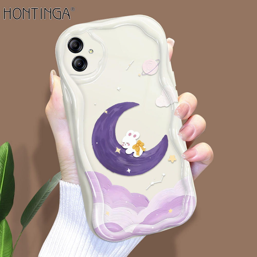 Hontinga%20for%20Samsung%20A04E%20Back%20Cover%20Purple%20Moon%20Clouds%20Phone%20Case%20Cream%20Texture%20Wavy%20Edge%20Soft%20Mobile%20Cover%20-%20Image%202