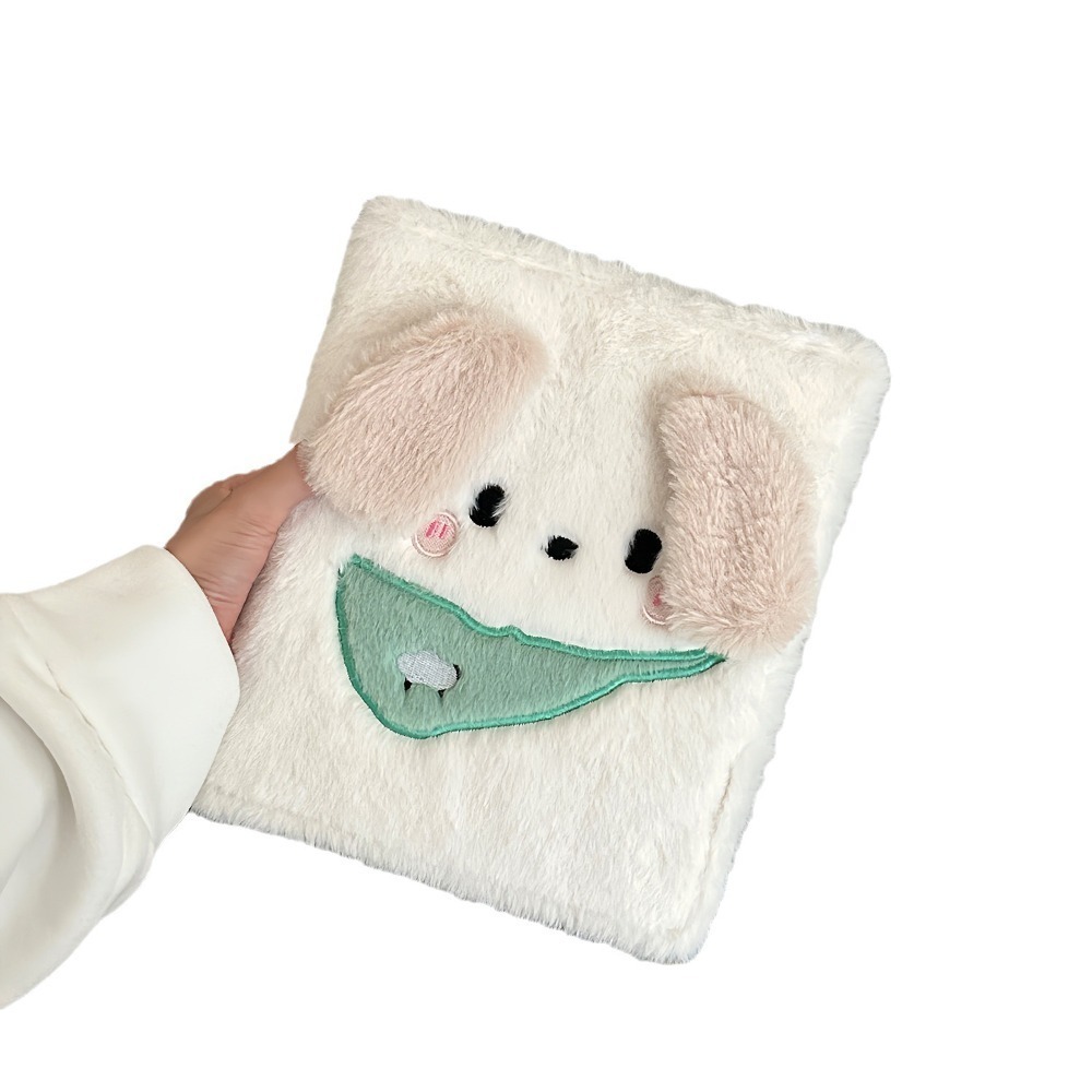 JAYNEBIO Puppy Photo Album A6 Binder Kawaii Cartoon Album Business Card Book Album Photocard Holder Idol Photo Sleeve Winter