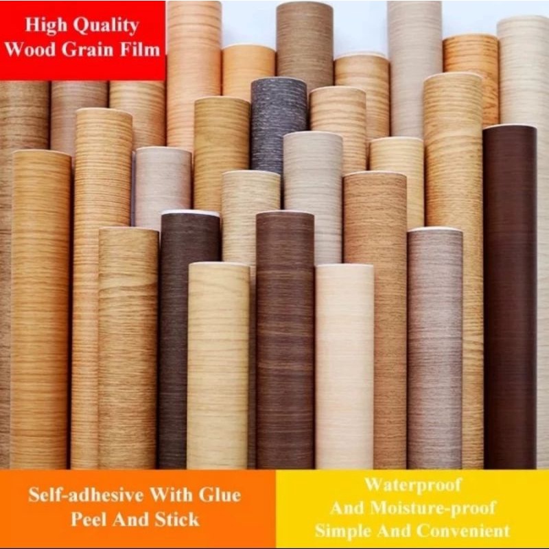 Stiker Kayu PVC Premium