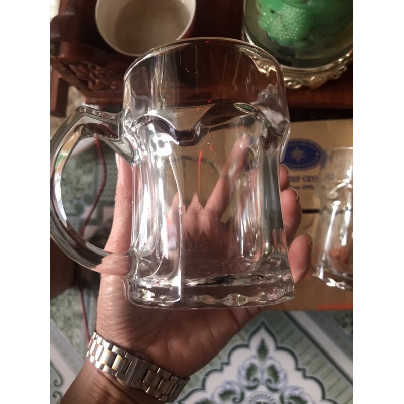 Ly uống bia trơn 93 1 lóc 12 cái