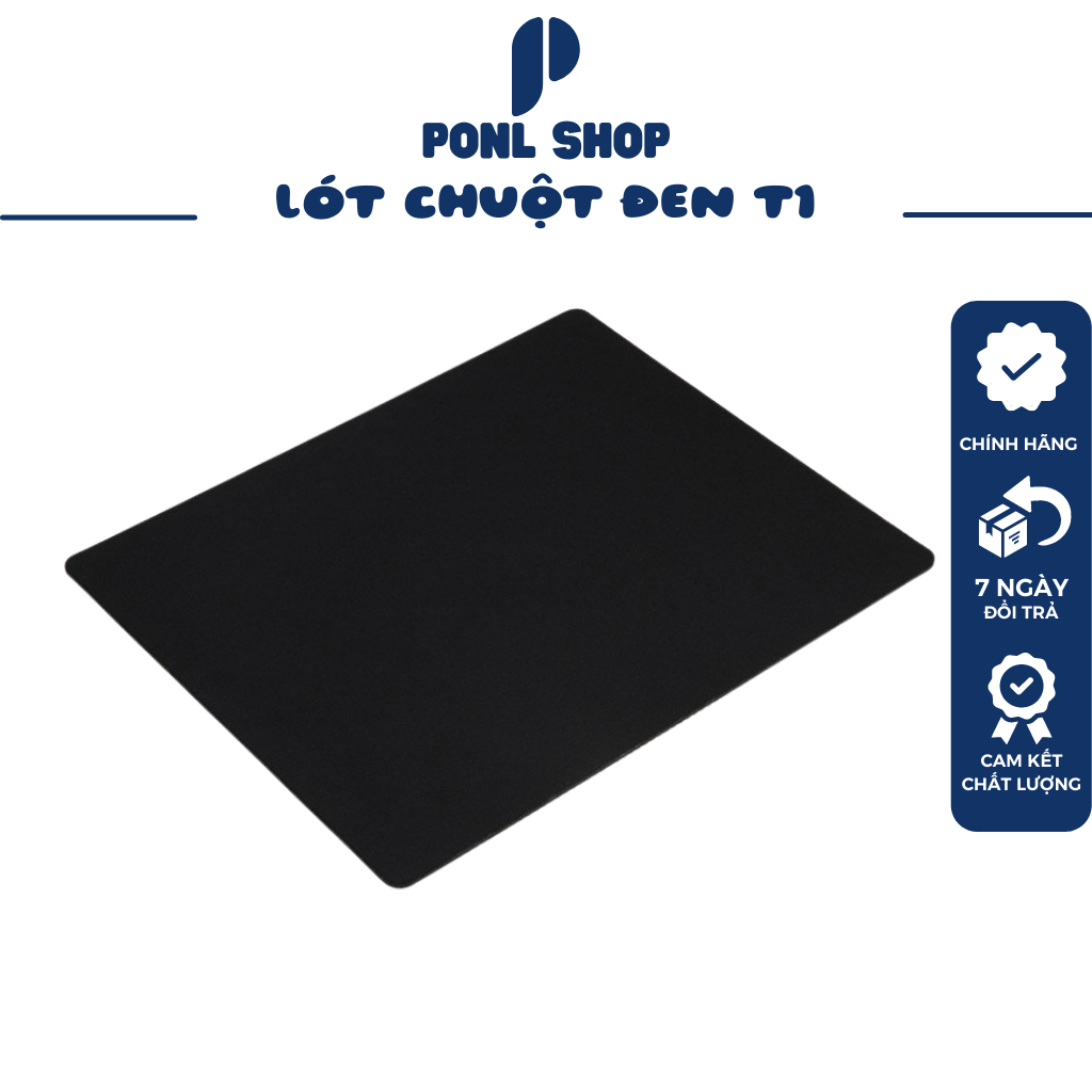 [HCM] Miếng lót chuột T1 Protab (Đen Trơn)