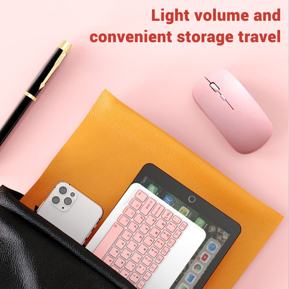 Mini Bàn phím không dây bluetooth Bàn phím ipad điện thoại máy tính bảng Bàn phím bluetooth di động và chuột cho Xiaomi Android Samsung