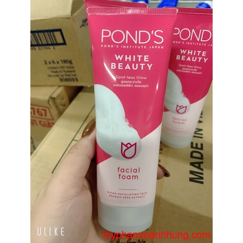Sữa Rửa Mặt Pond Hồng