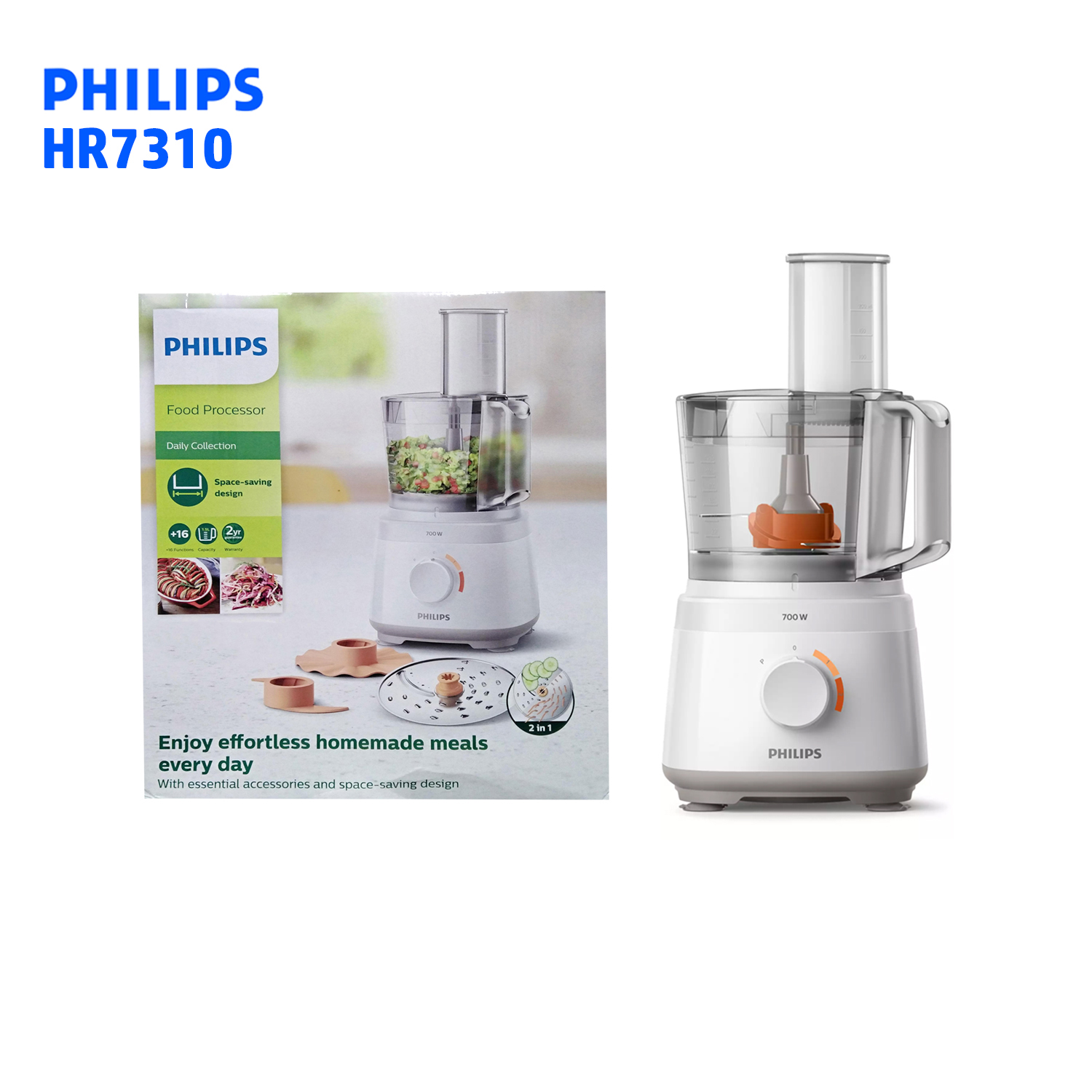 Daily Collection Food Processor(HR7310, HR7320) Lazada PH