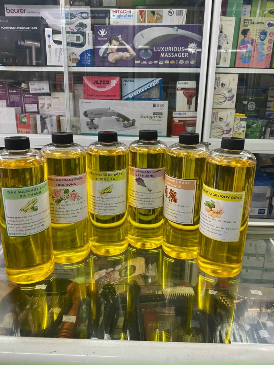 Dầu massage body toàn thân
