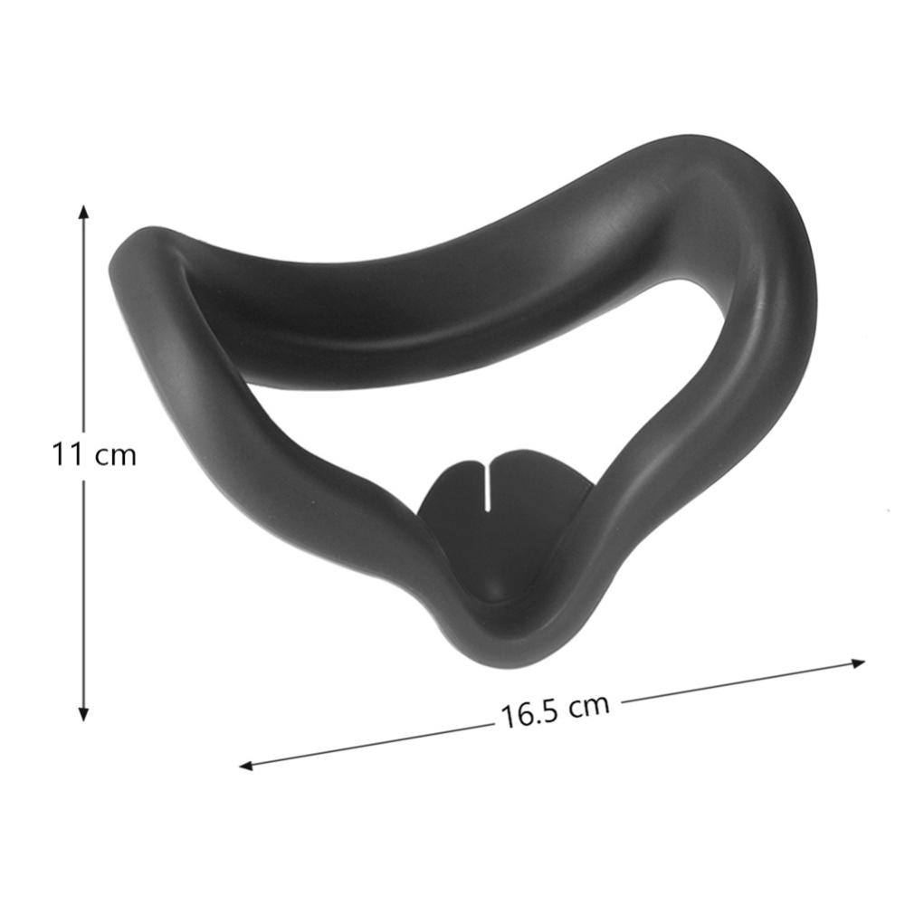 Silicone Eye Mask Cover for Oculus Quest 2 VR Headset Face Cushion Pad