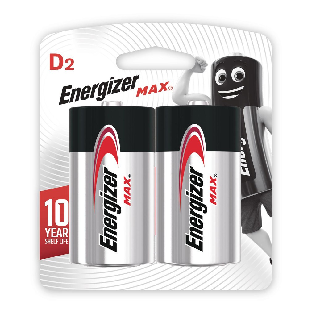 Pin D Energizer Max E95 BP2 - Vỉ 2 Viên