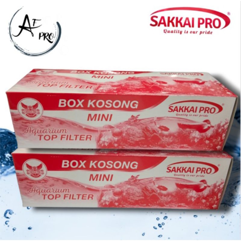Box Filter media filter SAKKAI PRO BOX KOSONG KECIL / MINI