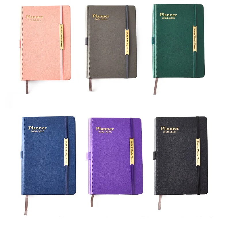 Agenda Notebook Weekly Calendar A5 Planner Journal Notebook Office Diary
