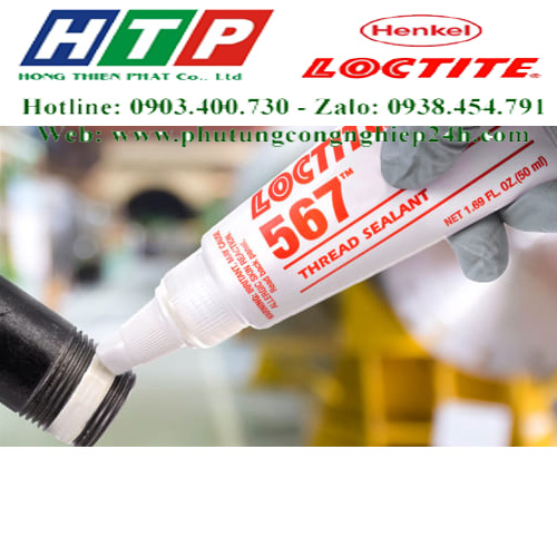 Keo dán làm kín ren loctite 567 - 50ml
