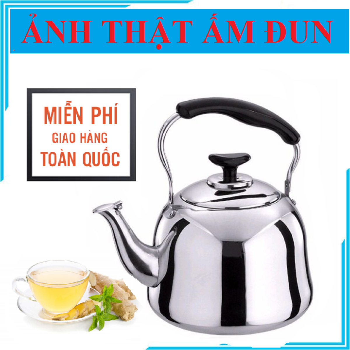 ẤM ĐUN NƯỚC INOX ORISON DÙNG ĐƯỢC BẾP TỪ 4 L CAO CẤP