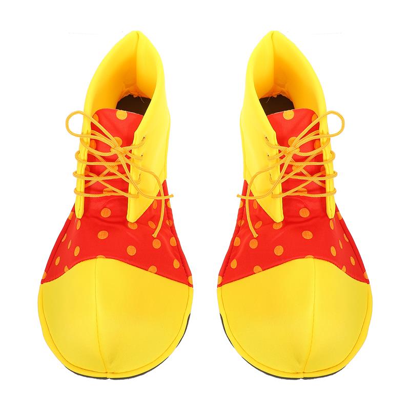 Zhitian Luxury 1 Pair Halloween Party Cosplay Costume Clown Shoes Clown Giant Shoes Circus Performance Costume Prop Circus Clown Shoes Dress Up. 