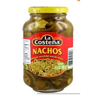 Ớt Jalapeno Cắt Lát Ngâm hiệu La Costena 440g