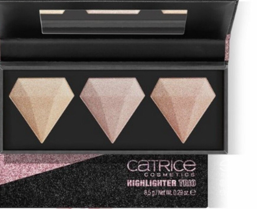 Phấn Bắt Sáng Catrice Cosmetics Highlighter Trio USA - 8.5g
