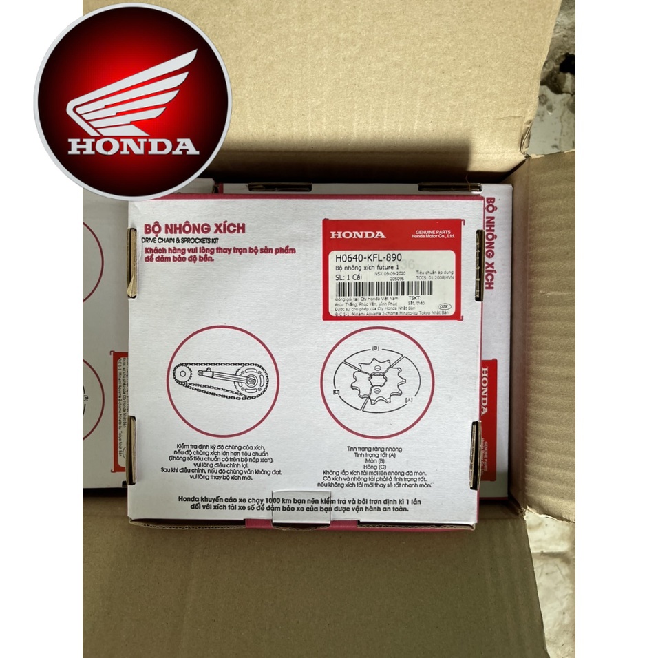 Bộ nhông sên Future 1 (H0640KFL890)