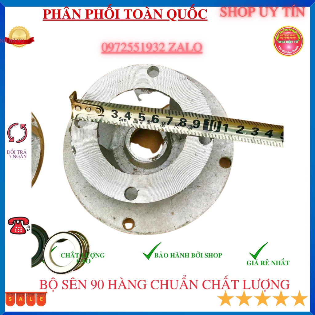 Đầu bơm ống 90mm dùng chế máy nổ động cơ điện