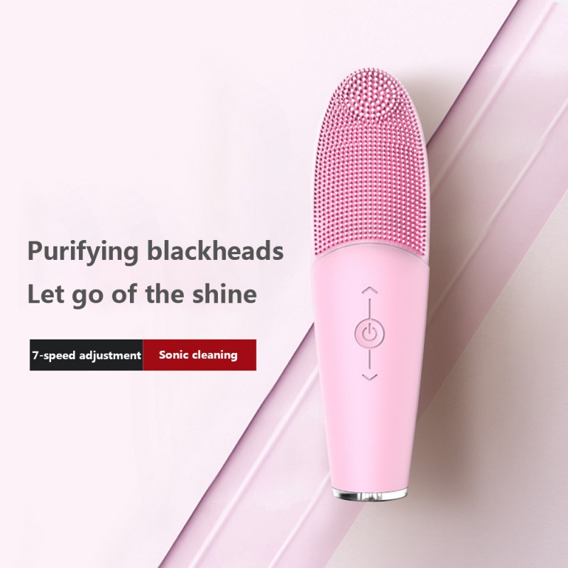 【WorldWares】Silicone Face Washing Machine Ultrasonic Vibration ...