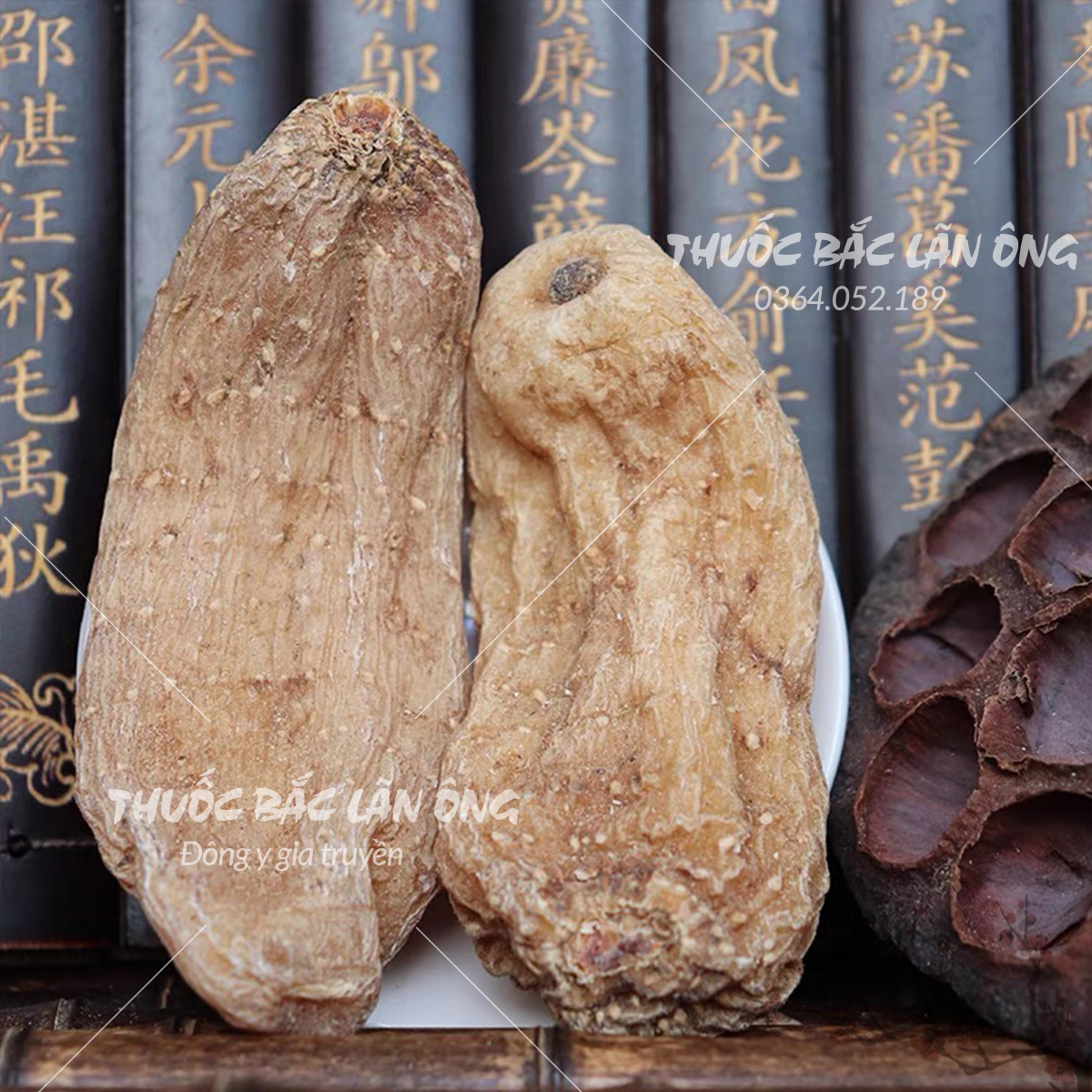 Củ thiên ma khô 100g (Hàng loại 1, khô, to đẹp)