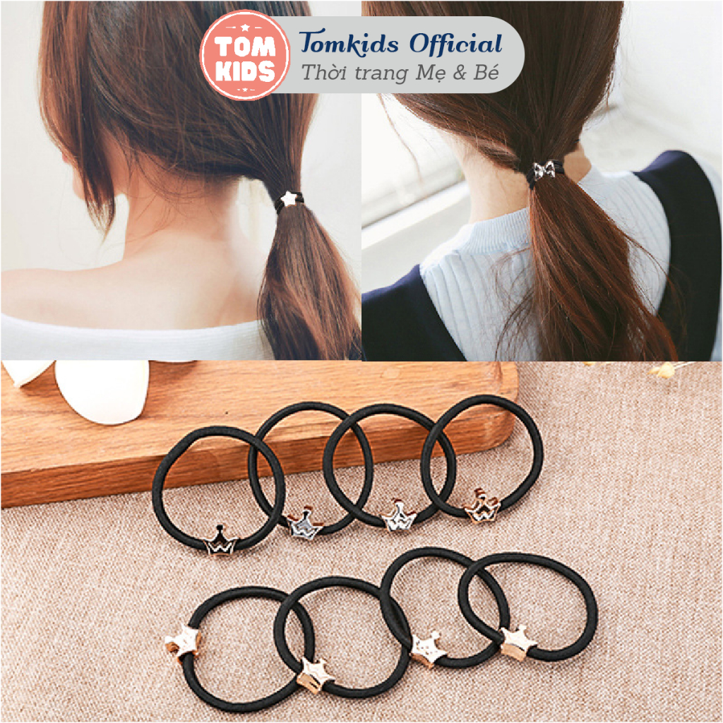 Dây buộc tóc, chun buộc tóc sợi co giãn siêu bền mã PK-020