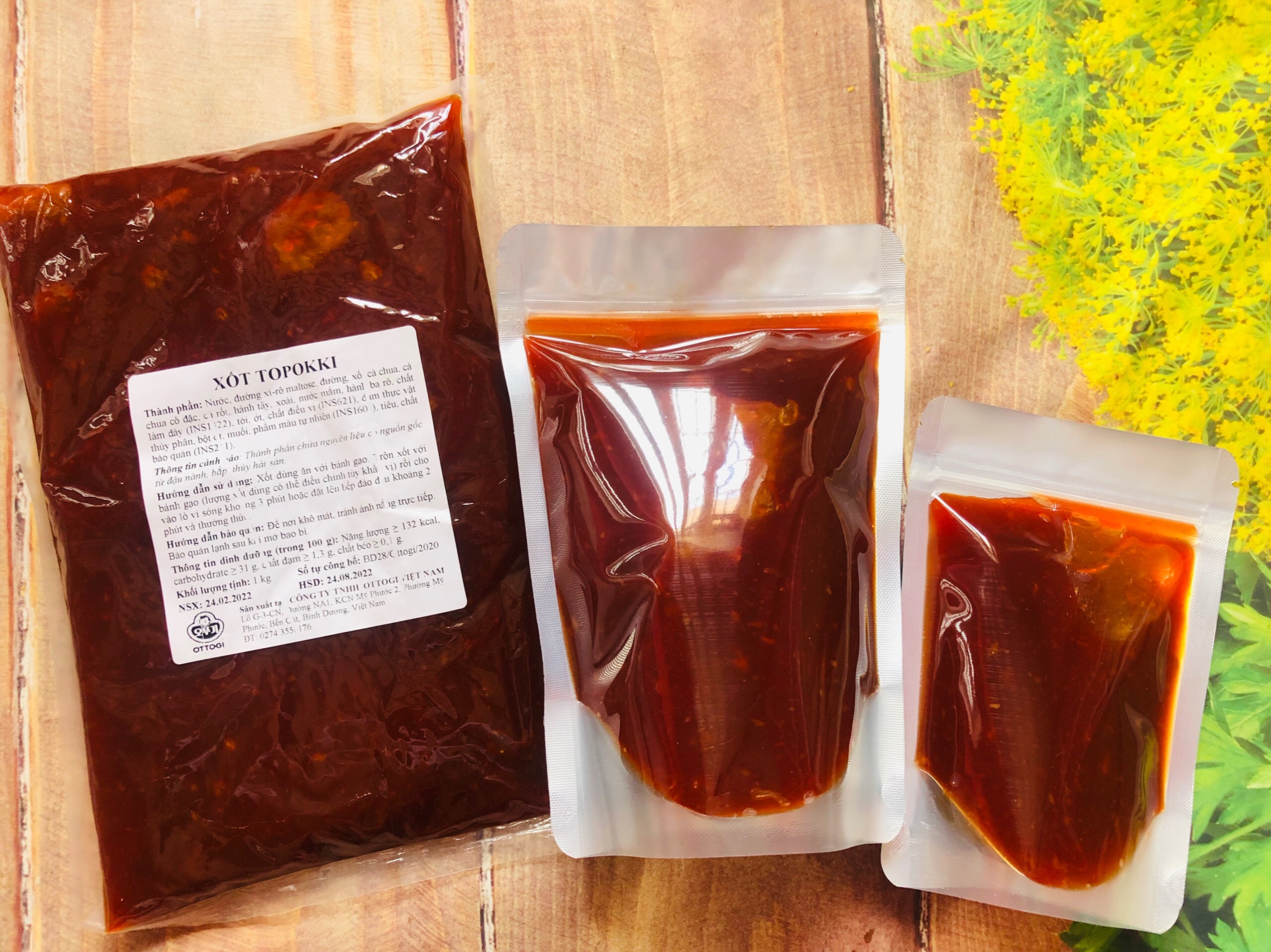 100G XỐT TOPOKKI OTTOGI VỊ CAY NGỌT