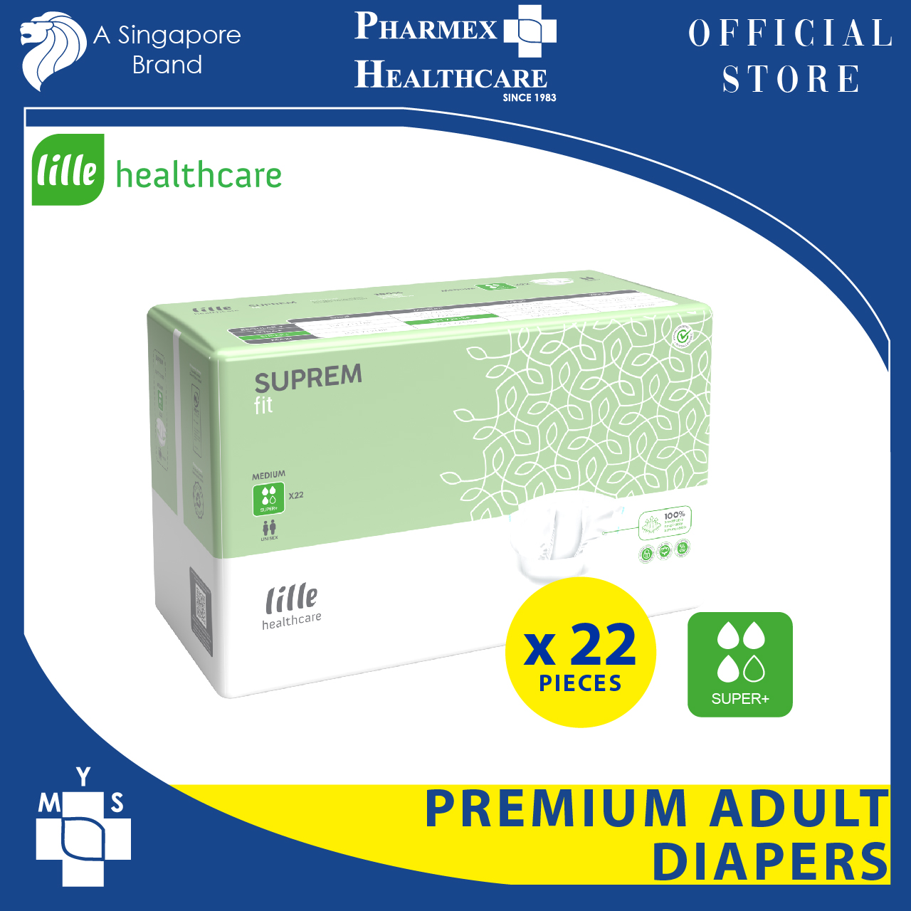 Protect Absorbent Diapers, Adult Diapers, Incontinences, Pharmex  Healthcare