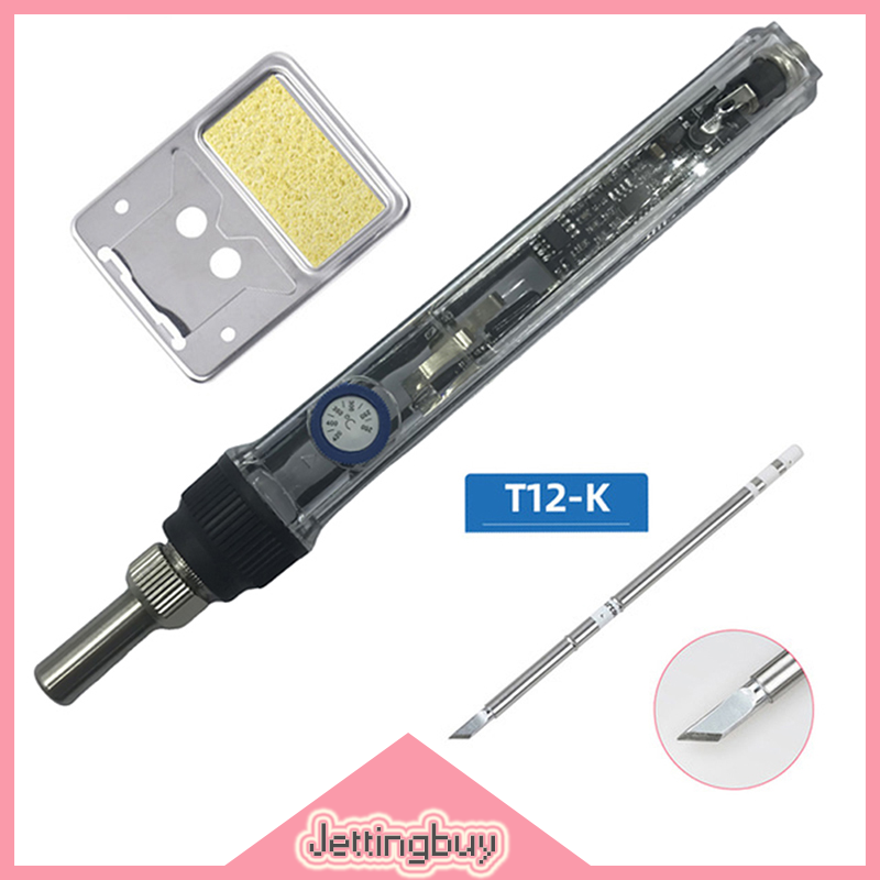 Flash Sale Mỏ hàn T12 nhiệt độ nhanh công suất cao 75W Mỏ hàn nhiệt độ không đổi