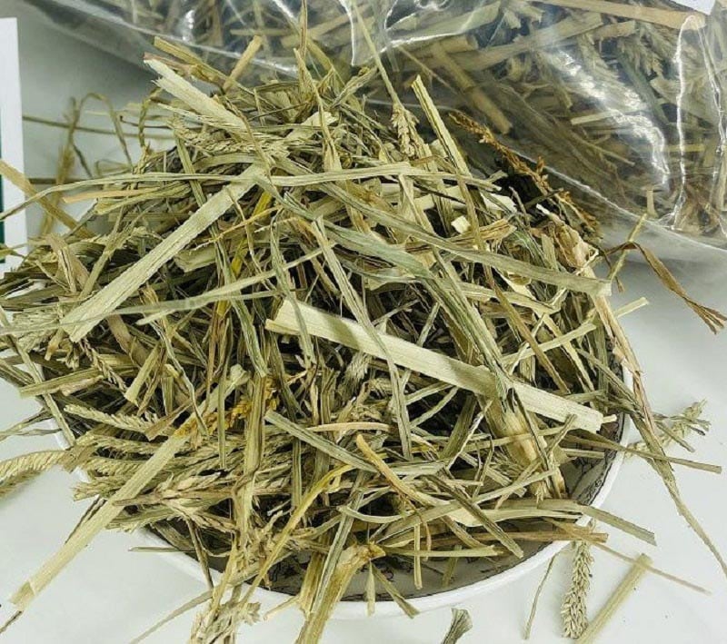 Cỏ mần trầu khô sạch 1kg nhà làm