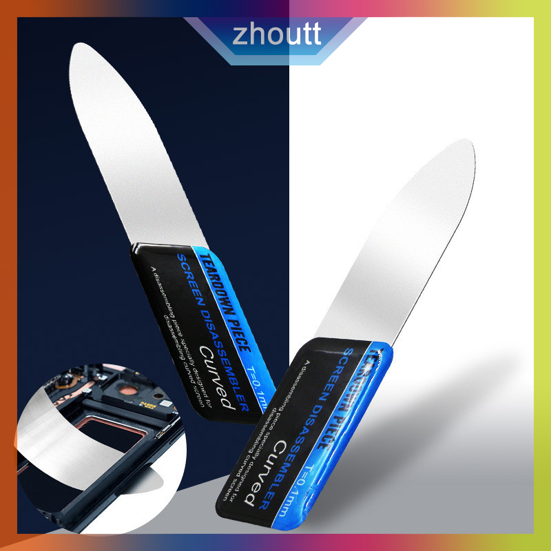Zhoutt Obile điện thoại cong màn hình LCD spudger mở Pry thẻ công cụ siêu mỏng linh hoạt