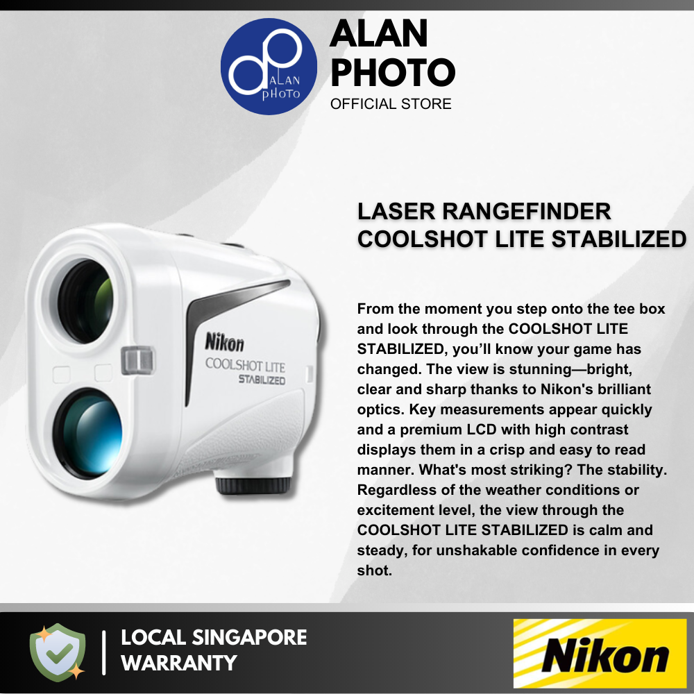 Nikon COOLSHOT LITE STABILIZED レーザー距離計 Nikon Coolshot Nikon COOLSHOT LITE STABILIZED レーザー距離計 Nikon Coolshot