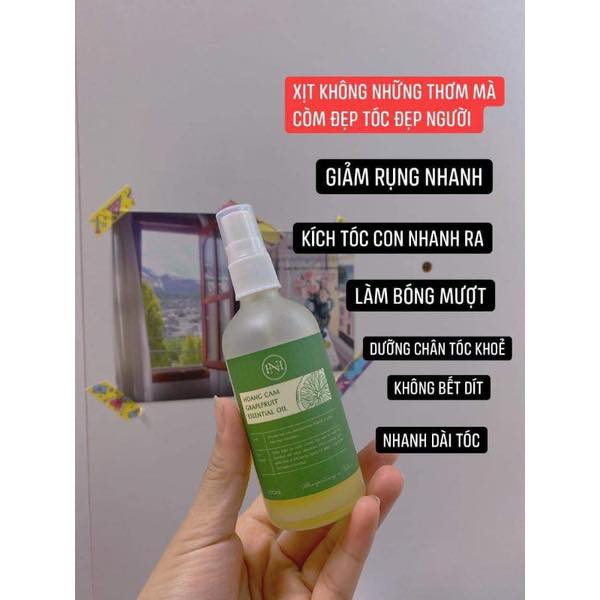 XỊT KHÍCH THÍCH MỌC TÓC TINH DẦU BƯỞI HOÀNG CẦM