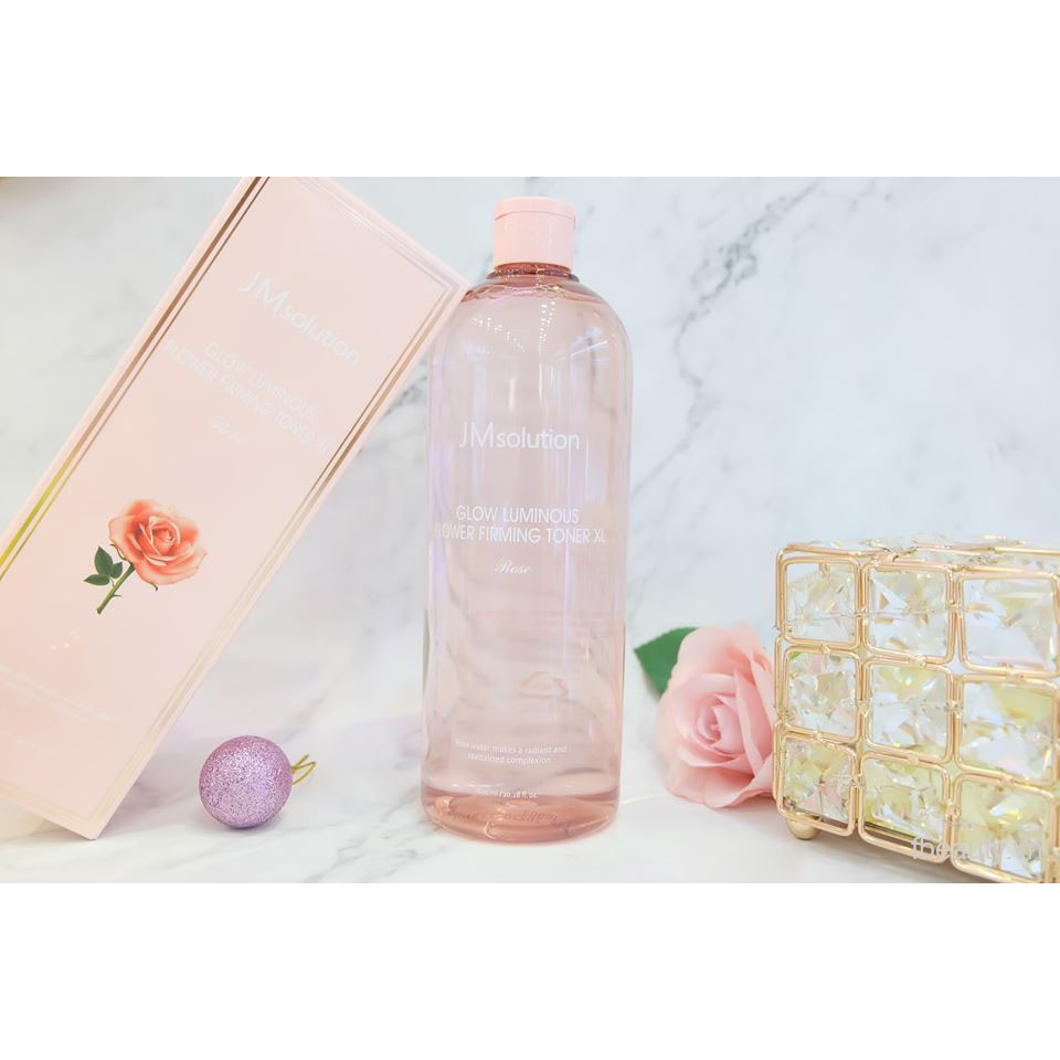 Nước Hoa Hồng Cân Bằng Da Toner Jm Solution 600ml