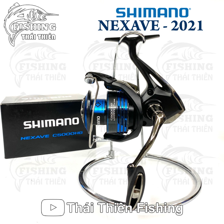 Máy Câu Cá Shimano Nexave 2021 Chính Hãng – Quay Êm, Kéo Mạnh – Câu Lure, Câu Hồ, Câu Sông