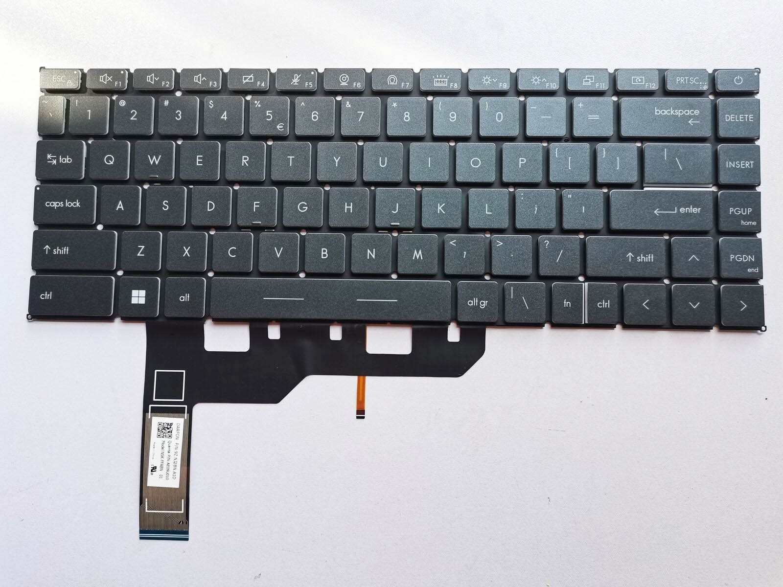 Ru us spanish latin keyboard for msi prestige 15 14 creator 15 stealth 15m a11uek a11uekv a11ue a11sdk ms-1562 a12u