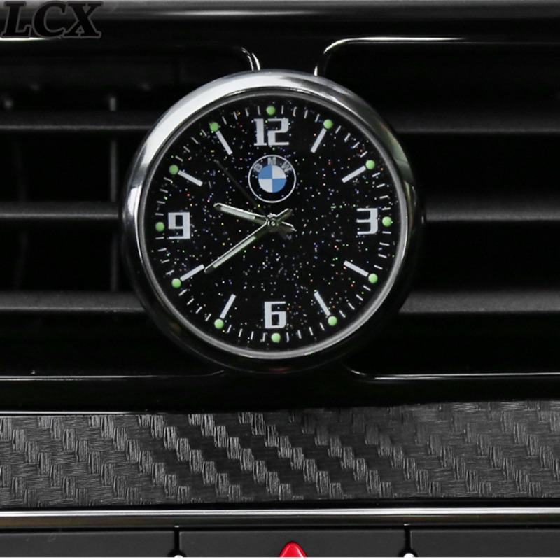 Lcx 1 cái Đồng hồ xe nội thất phụ kiện ô tô trang trí bảng đồng hồ cho BMW X5 E53 E70 R1200GS E46 E90 E60 E39 E36 F30 F10 F20 e87 M