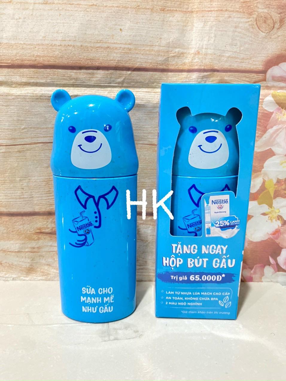 Hộp đựng bút nhựa lúa mạch hkm Nestle