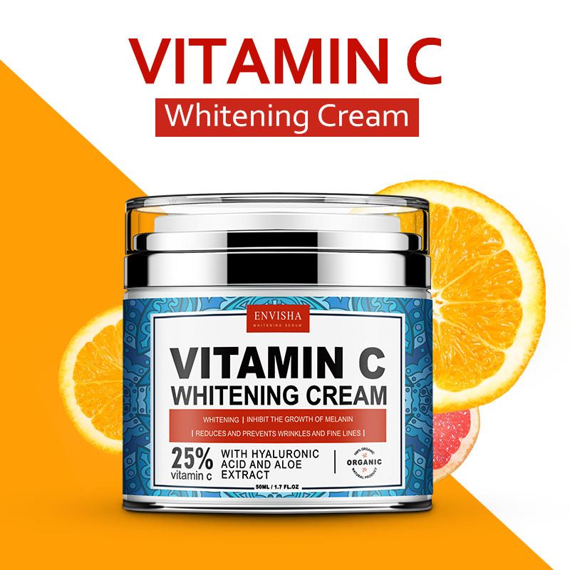 ENVISHA Face Skin Care Collagen Cream Retinol Whitening Hyaluronic Acid Vitamin Moisturizing Anti-wrinkle Aging Shrinks Pores. 
