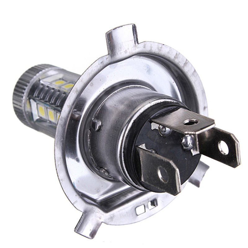 Op h4 80w 4000lm 6000k-6500k led headlight bulb kit high low beam super-bright bulb with lens car modified parts