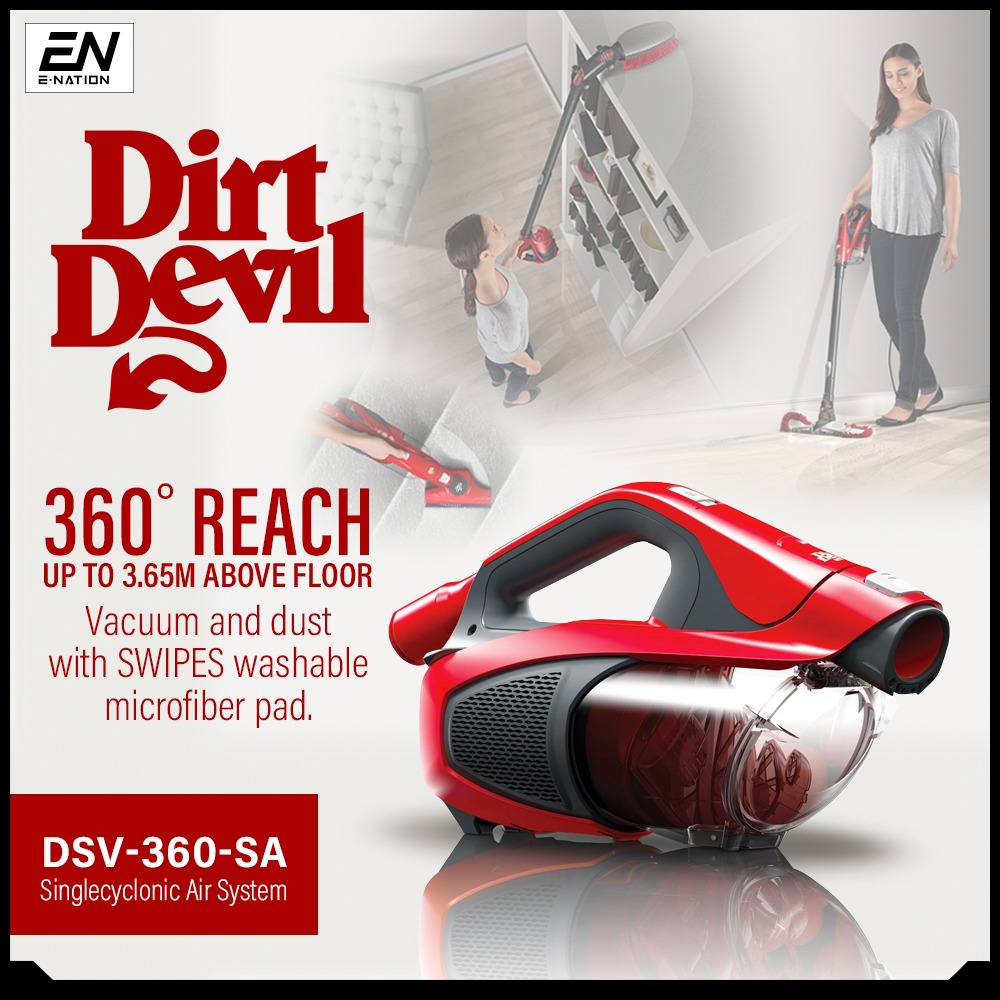 Dirt Devil DSV-360-SA 360° REACH 