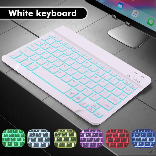 Goojodoq Inch Backlit Backlight Keyboard And Mouse Led Colorful