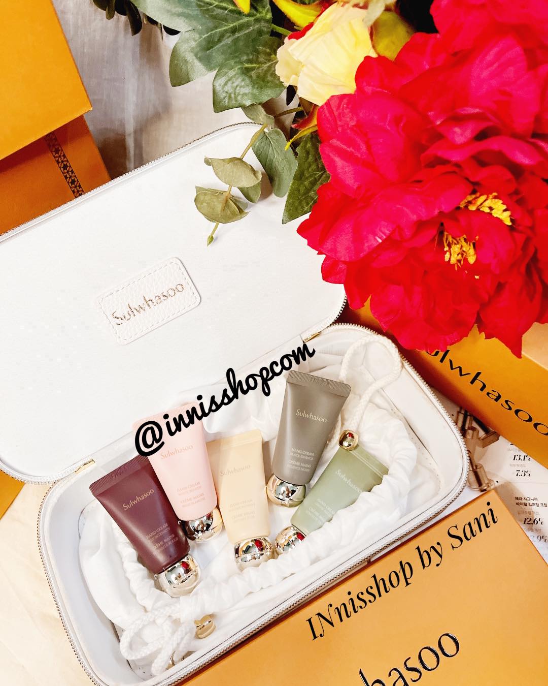 Set dưỡng da tay Sulwhasoo hand cream mini kit 5items