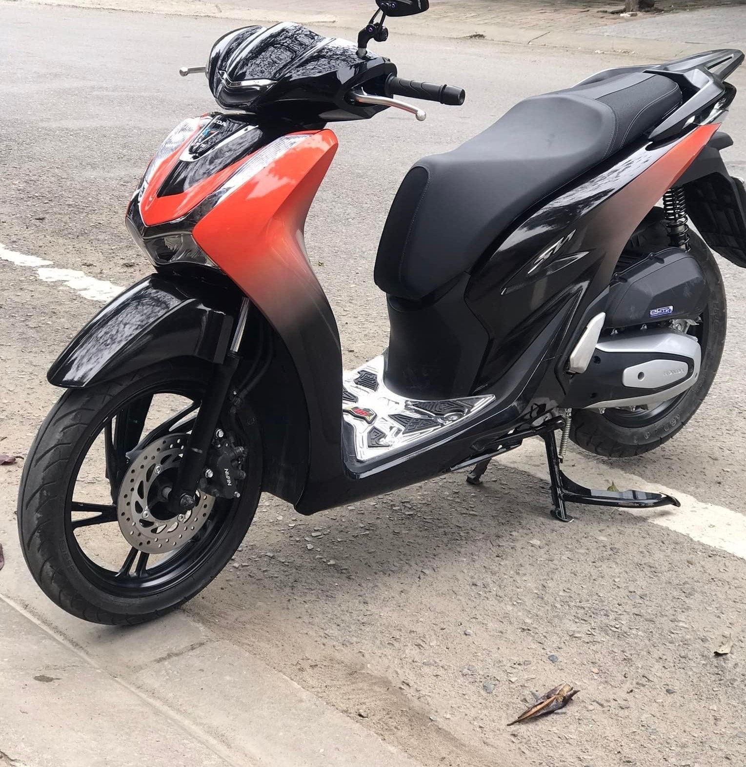 Tem Trùm SH Cam Đen Loang Màu,Team Decal SH