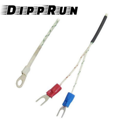 DIPPRUN 2M K TYPE Thermocouple Wire Thermometer Screw Probe Temperature Sensor Temperature Range: 0-600°C